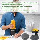 Resealable Cup Lids and Flip-Top To-Go Lid - 2 Pieces - Replacement Parts Suitable for 600w and 900w Nutribullet Blender 32/24/18oz Cups Cup Lids - With Rubber Gasket - Seal - For On the Go