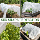 Frost Protection Plant Cover - Winter Cover Winter Protection - Plant Cover - Winter Cover - Durable - Frost Protection - Plant Cover - For the Garden, Raised Bed, Plants, Frost Blanket, Outdoor Flowers and Vegetables - 1.5 X 5 M - White - 1 Piece