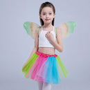 Skirt - Princess Dress - Rainbow Tutu - Colored Tulle Skirt - Rainbow Tutu Skirt - Princess Fancy Dress - Carnival Costumes - Fancy Dress - Girl - for Carnival /Party /Holiday /Halloween /Christmas Gifts