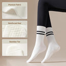 pairs - Socks - Women's high Pilates non-slip socks - Yoga Pilates Socks with Grip - Non-slip Cotton Socks - Yoga Socks - Non-slip ankle socks - for Ballet, Dance, Workouts - White