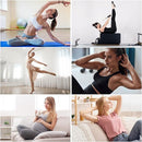 pairs - Socks - Women's high Pilates non-slip socks - Yoga Pilates Socks with Grip - Non-slip Cotton Socks - Yoga Socks - Non-slip ankle socks - for Ballet, Dance, Workouts - White