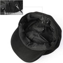 Ladies' Beret - Ladies' Hat - Warm Winter Beret - Ladies' Autumn and Winter Beret - Beret - Octagonal Cap - Soft Octagonal Beret - Adjustable Beret - Winter Hat with Visor - Winter - Fashion - Classic Autumn/Winter Style - Black