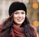 3 pieces - Headbands - Winter Headband for women - Ear warmers - Knitted Headbands - warm headbands - winter accessories - sports headband - cold weather headband - Christmas gifts - hair tie - hair accessories - black, grey, khaki