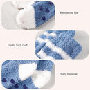 5 Pairs - socks - Non-slip socks - Warm Fuzzy Fleece Socks - Women's House Socks - Warm Winter Socks - Fluffy Socks - Sleep Socks - House Socks - Stockings - keep warm - coral fleece - Plush and comfortable - thick plush socks - Unisex