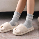 5 Pairs - socks - Non-slip socks - Warm Fuzzy Fleece Socks - Women's House Socks - Warm Winter Socks - Fluffy Socks - Sleep Socks - House Socks - Stockings - keep warm - coral fleece - Plush and comfortable - thick plush socks - Unisex