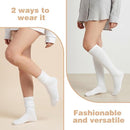 5 pairs - Knee socks - Sports socks - Women's socks - Ski socks - Fitness wear - Socks - Calf socks - Casual socks - Compression socks - House socks - cute long style - for sportswear and leisure wear in autumn and winter