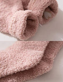 Pairs - socks - Warm Fuzzy Fleece Socks - Women's House Socks - Warm Winter Socks - Fluffy Socks - Sleep Socks - House Socks - Stockings - keep warm - coral fleece - Plush and comfortable - thick plush socks - center tube socks