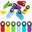 12 Pieces Food Clips - Sealing Clips - Sealing Clamps - Food Clips - Food Clips - Magnetic Clip - Fridge Magnetic Clip - Food Clips - Small Clip - Sturdy Sealing Clips - Snack Clip - for sealing food bags, sealing clips for bags