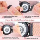 Watch Strap - 3 Pieces - Watch Strap - 20mm Watch Strap - Adjustable - Watch Strap - Replacement Strap for Men and Women - Smartwatch Straps - Easy to Change Yourself