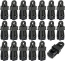 20 pieces - Tent clamps - Tarpaulin clips - Tent clip - tent clip awning clip - camping awning clip - crocodile clips - tarpaulin clip tarpaulin clip - for swimming pools, canopies, caravan awnings, car covers, outdoor tents, canopies and covers - 7.8*2.3