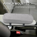 2 pieces - Armrest Cushion - Elbow Cushion - Armpads - comfortable armrest covers - removable armrest cushions - polyester armrest cushions - for office chairs, car seats and gaming chairs - 23.5*7.5*3cm - grey
