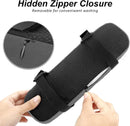 2 pieces - Armrest Cushion - Elbow Cushion - Armpads - comfortable armrest covers - removable armrest cushions - polyester armrest cushions - for office chairs, car seats and gaming chairs - 23.5*7.5*3cm - grey