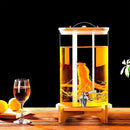 pieces - 16 mm beverage dispenser - Stainless steel beverage dispenser - Tap for keg - beer keg tap - wine tap - replacement tap - for home-brewed keg fermenter, wine, beer, juice dispenser - beverage tap - silver - 63*33*85 mm