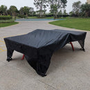 Table tennis table cover - Protective cover for table tennis table - Outdoor table tennis cover - Waterproof - Dustproof - Robust - Table tennis cover - Protective cover for folding table - Indoor and outdoor table tennis table cover - Ping pong table - B