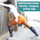 Compression socks 6 pairs - compression socks for women - Sports compression stockings - Circulation compression socks - Compression socks for cycling - women's compression stockings - Stretchable - for Running, Athletic Sports - Long - S/M