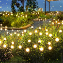 Solar Garden Lighting - Solar Lights Outdoor - 4 Pack 32 LED Oscillating Solar Garden Lights - Solar Garden Lamp - Fireflies - Firefly Light for Outdoor Decorations - Solar Garden Lighting - Solar Energy - Waterproof - Garden Torch - Garden Lantern