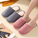 Slippers - 2 Pieces - women's slippers - men's slippers - House shoes - Grey men's slippers size 43-44 - Pink women's slippers size 39-40 - Couples - Nice and soft - Comfeet - Non-slip - Unisex - for autumn and winter - Pink and Grey