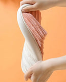 Slippers - 2 Pieces - women's slippers - men's slippers - House shoes - Grey men's slippers size 43-44 - Pink women's slippers size 39-40 - Couples - Nice and soft - Comfeet - Non-slip - Unisex - for autumn and winter - Pink and Grey
