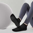 pairs - Socks - Pilates socks - Yoga socks - Non-slip socks - Pilates non-slip socks - Women's non-slip socks - non-slip yoga socks - floor socks for home - for Pilates, trampoline, fitness, ballet - black