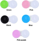 20 Pieces Colorful Contact Lens Holder - Contact Lens Cases - Lens Tray - Portable Contact Lens Holder - Contact Lens Case - Lens Holders - Travel Contact Lens Holder - Contact Lens Holder - Handy for On the Go - Green Blue Pink Black Purple