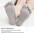 5 pairs of toe socks - Breathable - Round toe socks - Women - Orthopedic compression toe socks for women - Running socks - Yoga socks - Comfort socks - Cotton