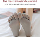 5 pairs - Toe socks - toe socks - No Show - Invisible socks - full toe yoga socks for women - yoga socks - Comfortable Socks - runner toe socks - No Show Low Cut Liner Socks - 5 colors