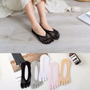 5 pairs of socks to align toe socks - Breathable - Toe socks - For bunions - Women's - Orthopedic compression toe socks for women - Invisible low five-toe socks - Yoga Socks - Comfortable Socks