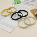 Sleeve Holder - 3 Pairs - Sleeve Holder - Sleeve Holders for Women and Men - Classic - Elastic - Women and Men - Sleeve Holders - Unisex Elastic Bracelets - Metal Sleeve Holders - Anti-Slip Bracelet