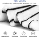 5 pairs - Toe socks - Toe socks - Yoga socks - cotton toe socks for women - Runner toe socks - Runner Toe socks - Smooth toe seam - Cotton - Comfortable Socks - sports socks - loose toe socks - breathable sports socks - white