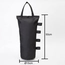 4 pieces - Sandbags - Weight bag - Ballast bags - Gazebo Weights - Ballast bags - cylindrical sandbags - solid windproof sandbag - canopy gazebo weights - for pop-up tent, canopy or parasol - Ø15*50 cm - black - (without sand)