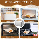 Sandwich Bag - 16 Pieces Sandwich Bags - Reusable Bread Bags - Food Storage Bread Bags - Breakfast Bag - Microwave Safe - Heat-Resistant Non-Stick Coating - For Toaster, Microwave - for Grill Cheese Sandwich Toast Panini Snacks