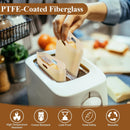 Sandwich Bag - 16 Pieces Sandwich Bags - Reusable Bread Bags - Food Storage Bread Bags - Breakfast Bag - Microwave Safe - Heat-Resistant Non-Stick Coating - For Toaster, Microwave - for Grill Cheese Sandwich Toast Panini Snacks