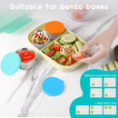 6 pieces - Dressing cups - Food storage containers - 40 ml - Sauce cup - salad dressing containers - food containers - stainless steel container - with silicone lids - leak-proof - reusable - for salads, processed foods - 5.5*5.5*2.5 cm
