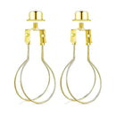 Lampshade Holder Adapter Kit with Knob Leveling System Gold Stabilizer