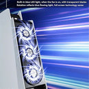 Cooling Fan for PS5 with Quieter Fan LED Light and USB3.0 Hubs