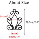Creative Iron Wall Candle Holders Vintage Candlesticks