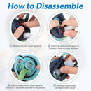 3 Pcs Replacement Nozzles Compatible with Contigo, BPA-Free Lid Parts with Wrench