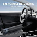 Cordless Car Vacuum Cleaner 4-in-1 High Power 19000Pa Handheld Portable Black Mini Vacuum