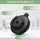 Outer Lid Compatible with Ninja Ice Cream Maker NC299AMZ NC301 NC300 Replacement Lid Accessory
