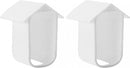 2 pieces - Camera silicone protective cover - security camera protective cover - white - soft silicone case - security camera protective cover - weatherproof silicone housing - for EufyCam 2C