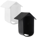 2 pieces - Camera silicone protective cover - Surveillance camera protective cover - suitable for EufyCam 2C - Protection - Weatherproof silicone housing - Soft - Black + White