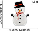 32 Pieces Iron-On Patches - Christmas Iron-On Embroidered Patches - Embellishments for Clothing - Clothes Patches - DIY Accessories - Cute Sewing Appliques - Sew-On Embroidered Applique Sewing Patches - For Jackets, Hats, Backpacks