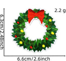 32 Pieces Iron-On Patches - Christmas Iron-On Embroidered Patches - Embellishments for Clothing - Clothes Patches - DIY Accessories - Cute Sewing Appliques - Sew-On Embroidered Applique Sewing Patches - For Jackets, Hats, Backpacks