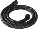 Shower hose - Shower hose - 200 cm - Anti-kink - black - Stainless steel - steel & copper - Bathroom Accessories - Water hose Shower - Home accessories - shower hoses - Flexible - Universal G1/2"