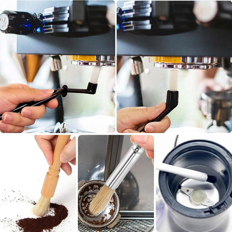 Coffee machine cleaning brush - 15 pieces - barista accessories - cleaning brush set - Cleaning brush for coffee machine - Cleaning brush for coffee spout and milk hose coffee machine - cleaning brush espresso machine