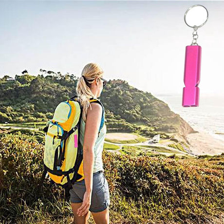 Emergency Whistle - 5 Pieces - Metal Whistle - Alarm Whistle - 120dB - Outdoor Equipment - Dog Whistle - Survival Whistle - Kids Rescue Signaling