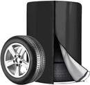 Tire cover - 1 piece - For 4 tires - Tire storage - 420D - 73*110cm - Car tire bag - Cover for car tires - Waterproof - Sun protection - Dustproof - Car tire cover - Winter tire cover - Black
