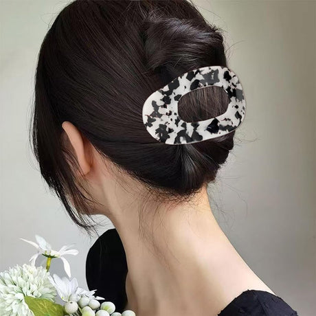 Hair Clips - 4 Pieces - Women - Flat - Hair Accessories - Hair Clip - 4 Colors - Hairpins - Clips - Leopard