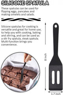 Spatulas - 3 pieces - Spatula Silicone - BPA free - Non-stick coating Silicone Cooking Utensil Set, Slotted spatula, heat resistant spatula, fish spatula, spatula kitchen utensils, for coated pots - Non-stick