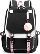Backpack - School Bag - Backpack - Girl Backpack - School Backpack - School Bag - Book Bag - With USB Charging Port - Laptop Backpack - 30 Liters